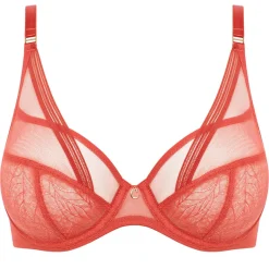Soutien-gorge enveloppant Marceau orange thé épicé-Chantelle Hot