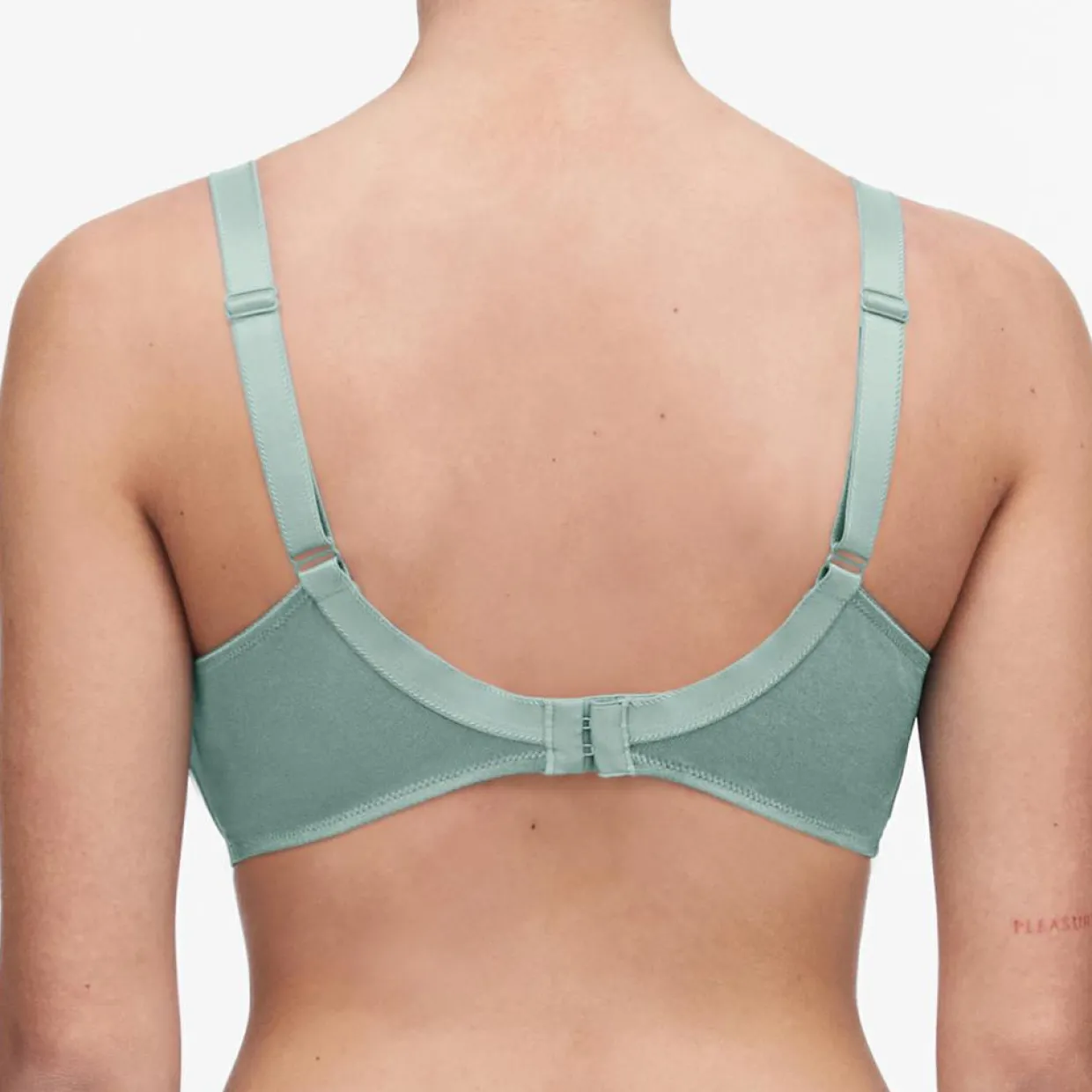 Femme Chantelle Lingerie, Nuit^Soutien-gorge Enveloppant Moulé avec armatures Hedona vert treillis