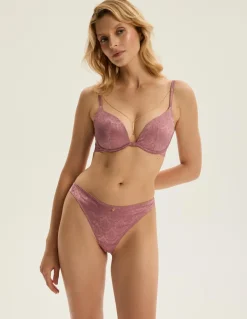 Femme Esotiq Lingerie, Nuit^Soutien-gorge K Charm Rose Poudre