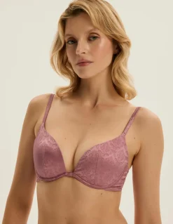 Femme Esotiq Lingerie, Nuit^Soutien-gorge K Charm Rose Poudre