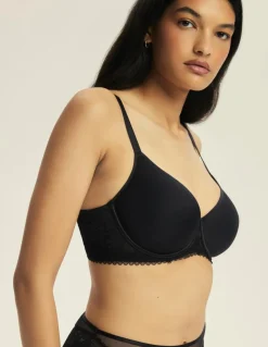 Femme Esotiq Lingerie, Nuit^Soutien-gorge K Nickita Noir/Gris