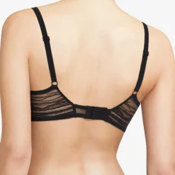 Femme Chantelle Lingerie, Nuit^Soutien-gorge plongeant Likeness noir/doré