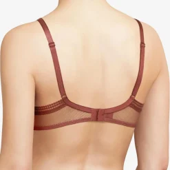 Femme Passionata Lingerie, Nuit^Soutien-gorge plongeant Thelma terracotta