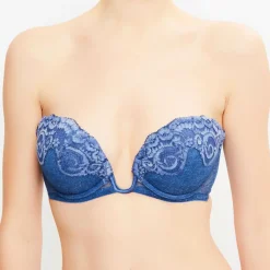 Femme La Perla Lingerie, Nuit^Soutien-gorge push-up Amethyst denim
