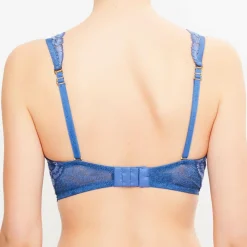 Soutien-gorge push-up amovible Amethyst denim-La Perla Clearance