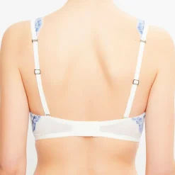 Femme La Perla Lingerie, Nuit^Soutien-gorge push-up amovible Amethyst blanc/bleu