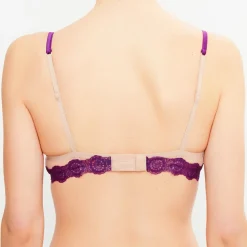 Soutien-gorge push-up sans armatures Moonstone violet-La Perla Sale