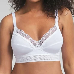 Soutien-gorge sans armatures Feel Good Support blanc-Playtex Hot