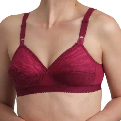 Soutien-gorge sans armatures Coeur Croisé cerise-Playtex New