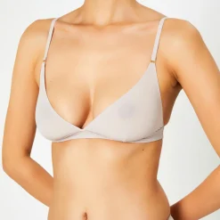 Soutien-gorge sans armatures en Soie mélangée Skin 01 bsh-Huit Online