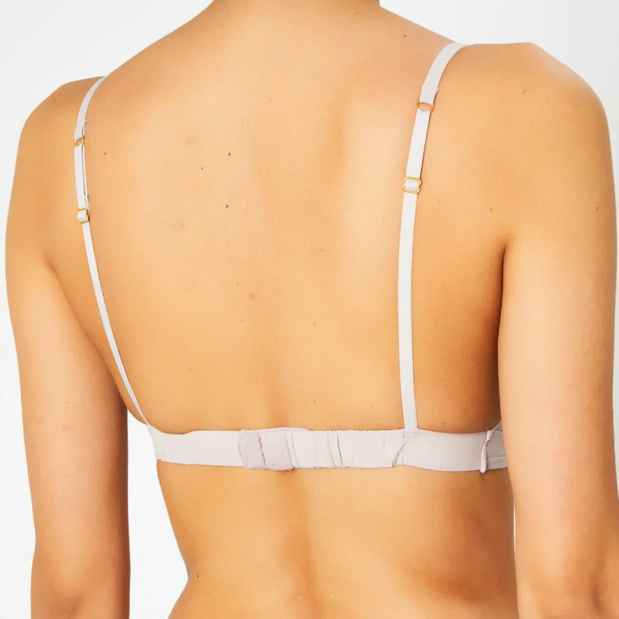 Soutien-gorge sans armatures en Soie mélangée Skin 01 bsh-Huit Online