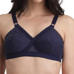 Femme Playtex Lingerie, Nuit^Soutien-gorge sans armatures Coeur Croisé bleu