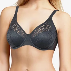 Soutien-gorge soft Norah gris bleu-Femilet