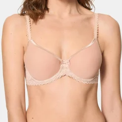 Femme Playtex Lingerie, Nuit^Soutien-gorge spacer Flower Elegance beige