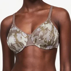 Femme Chantelle Lingerie, Nuit^Soutien-gorge Très Enveloppant avec armatures Magnifique camouflage multicolore