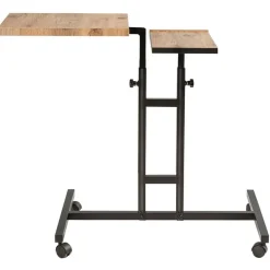 Support ordinateur portable Glen Atlantic bois/noir - 67x87x45.5 cm-Wooden Art Sale