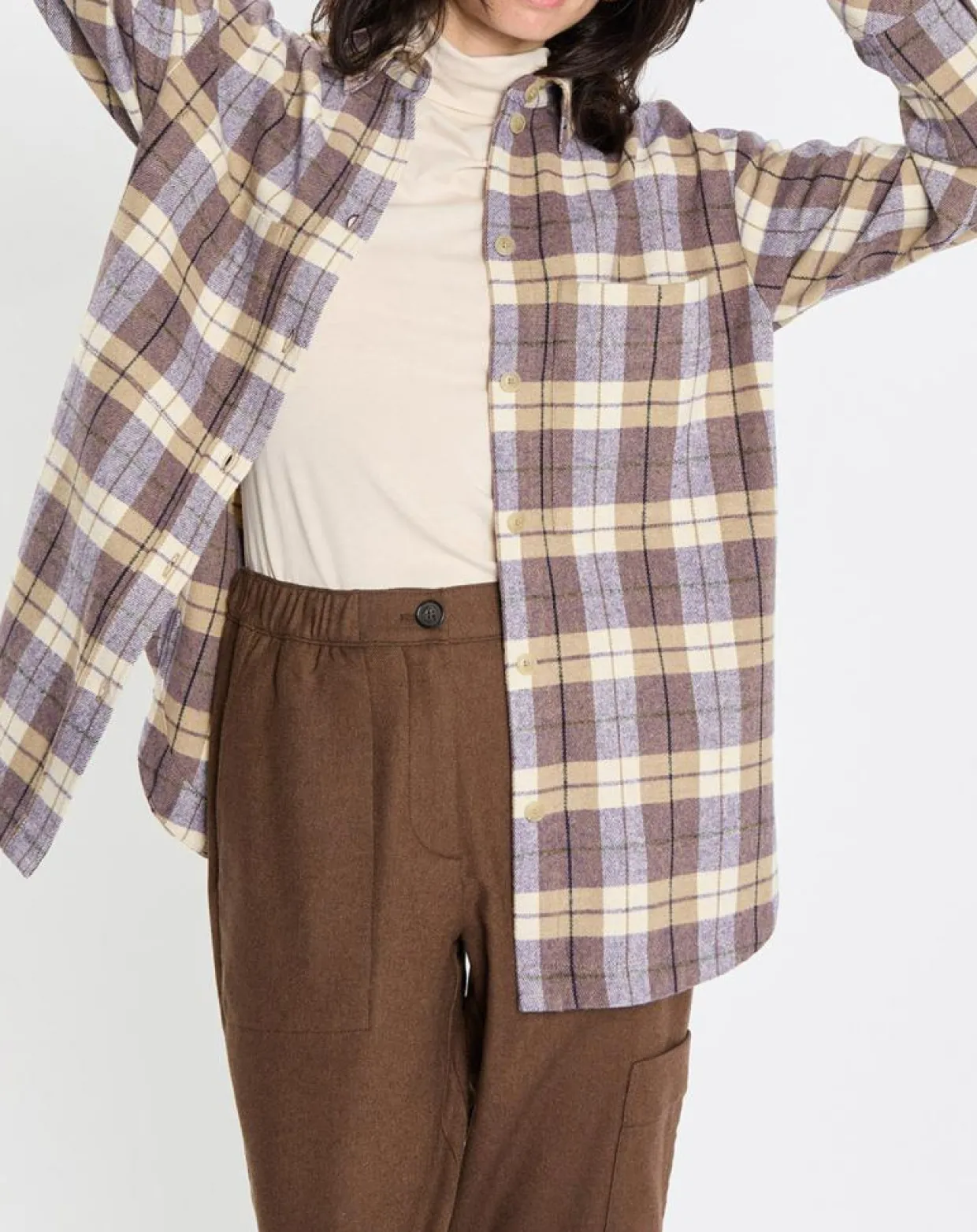 Femme Marc O'Polo Chemises^Surchemise à carreaux multicolore
