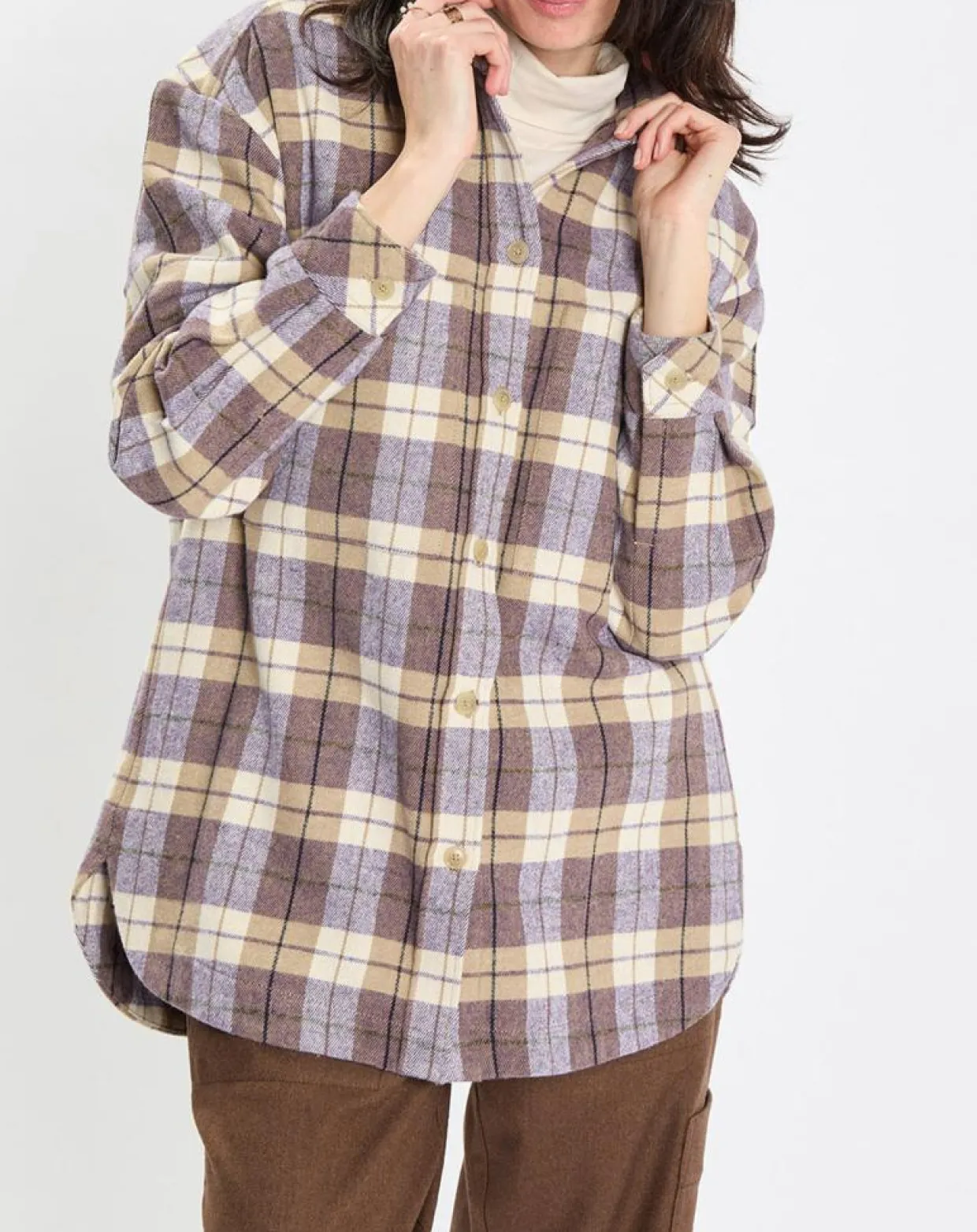 Femme Marc O'Polo Chemises^Surchemise à carreaux multicolore