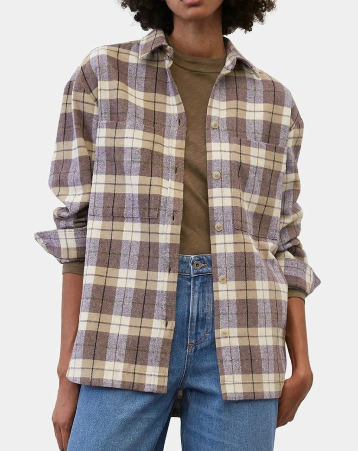 Femme Marc O'Polo Chemises^Surchemise à carreaux multicolore