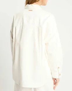 Femme Scotch & Soda Vestes, Blousons^Surchemise blanche