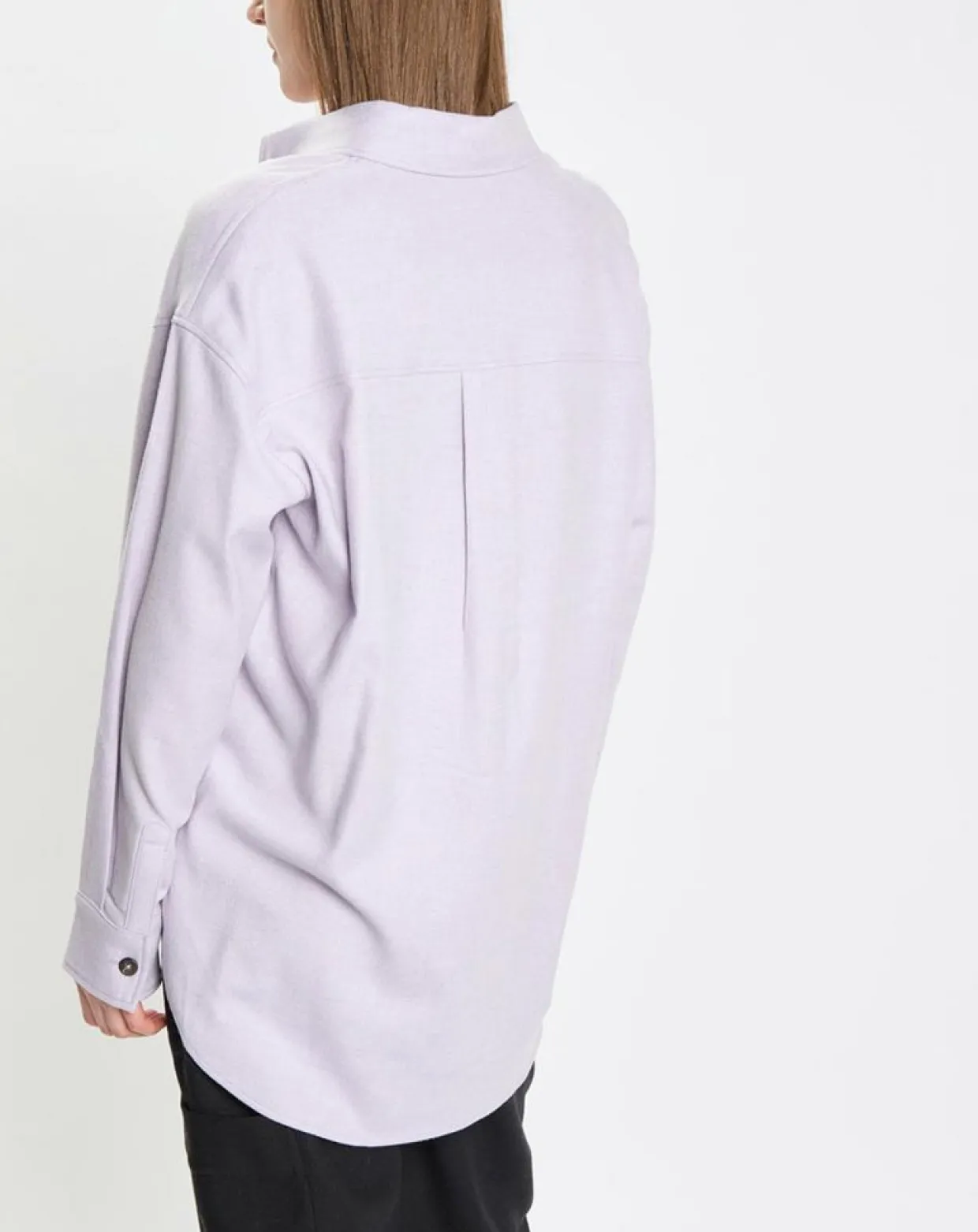 Surchemise en Laine mélangée violet clair-Marc O'Polo Outlet