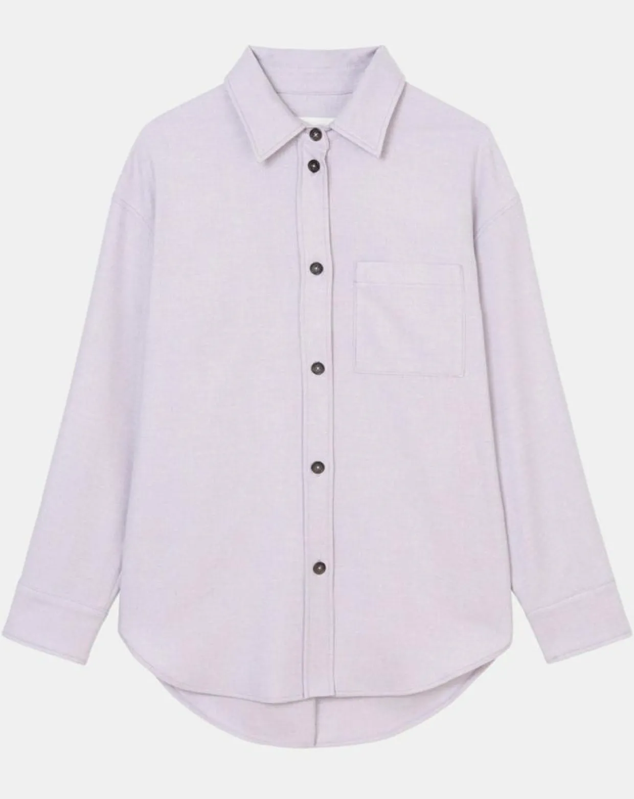 Surchemise en Laine mélangée violet clair-Marc O'Polo Outlet