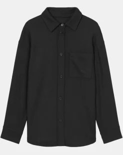 Surchemise en Laine mélangée noire-Marc O'Polo New