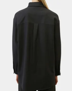 Surchemise en Laine mélangée noire-Marc O'Polo New