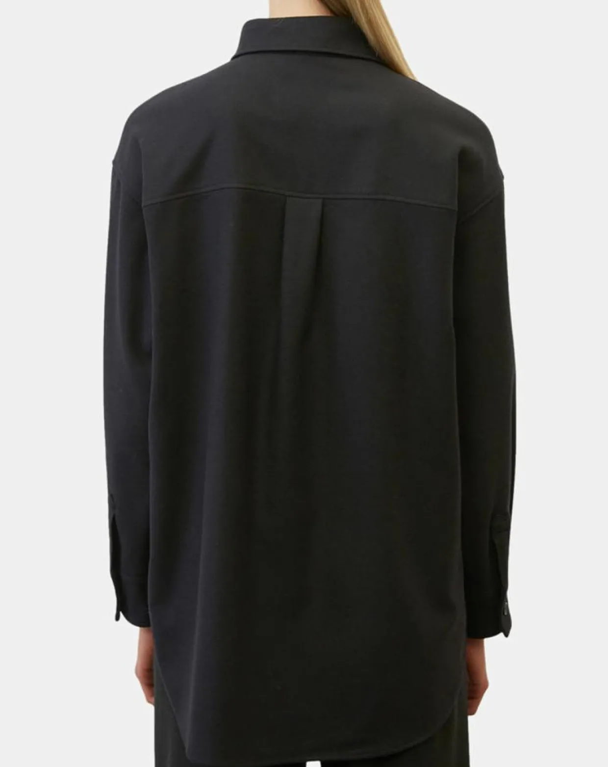 Surchemise en Laine mélangée noire-Marc O'Polo New