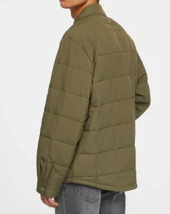 Homme Gant Vestes, Blousons^Surchemise matelassée kaki