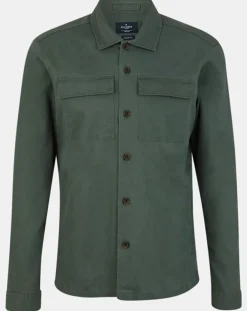 Surchemise Regular Fit Worker verte-Hackett London Discount