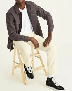 Homme Dockers Chemises^Surchemise Smart 360 Flex Relaxed prune foncé