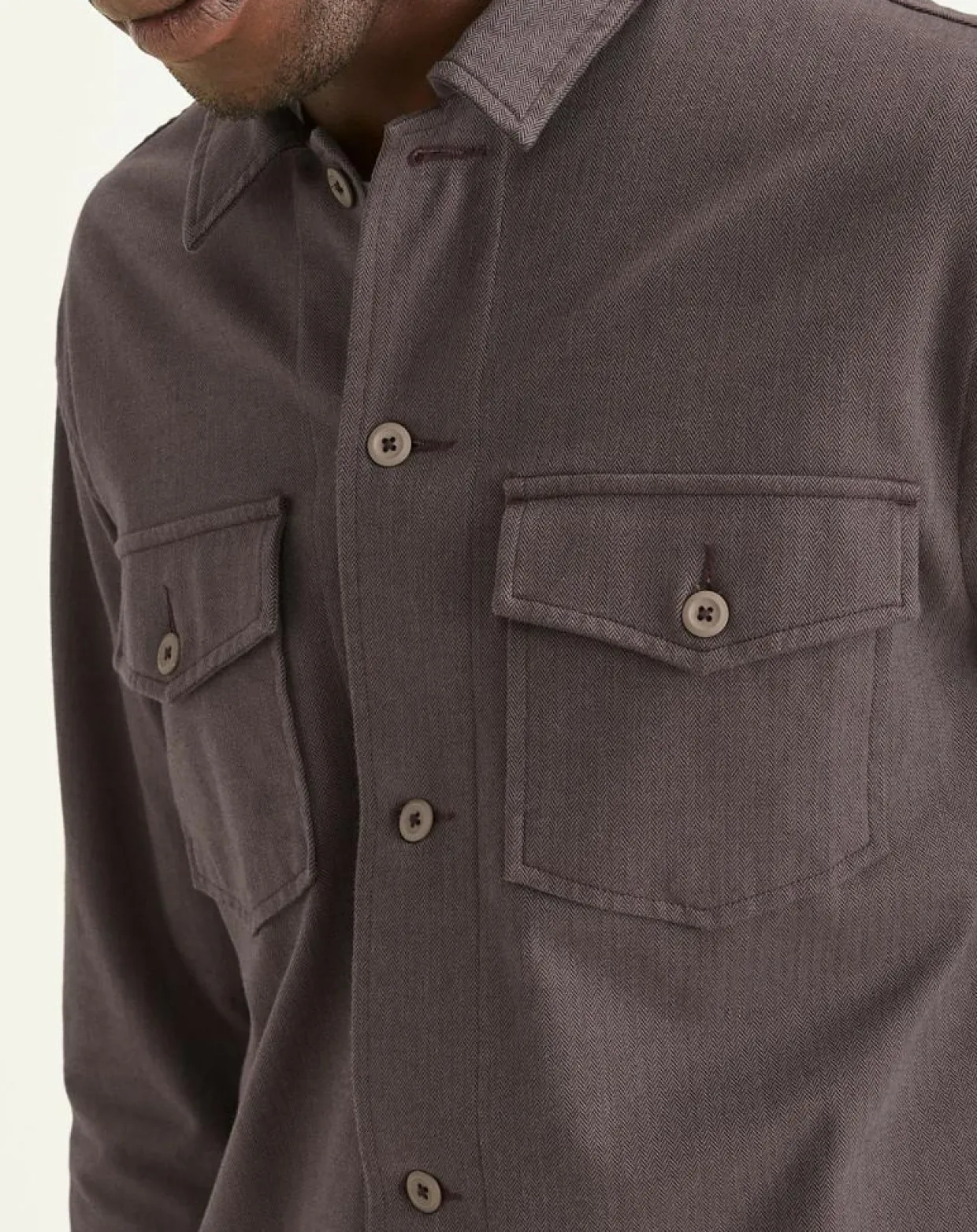 Homme Dockers Chemises^Surchemise Smart 360 Flex Relaxed prune foncé