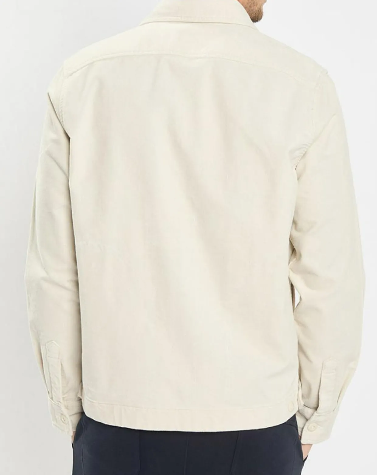 Surchemise zippée en Velours milleraies écrue-Marc O'Polo Hot