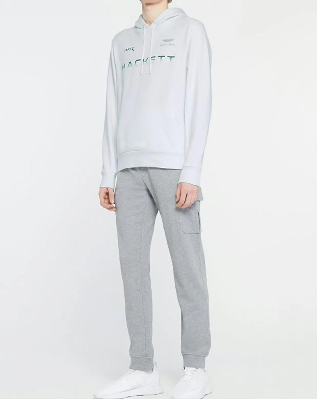 Sweat à capuche Aston Martin Racing blanc-Hackett London Online