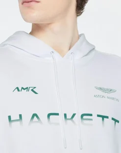 Sweat à capuche Aston Martin Racing blanc-Hackett London Online