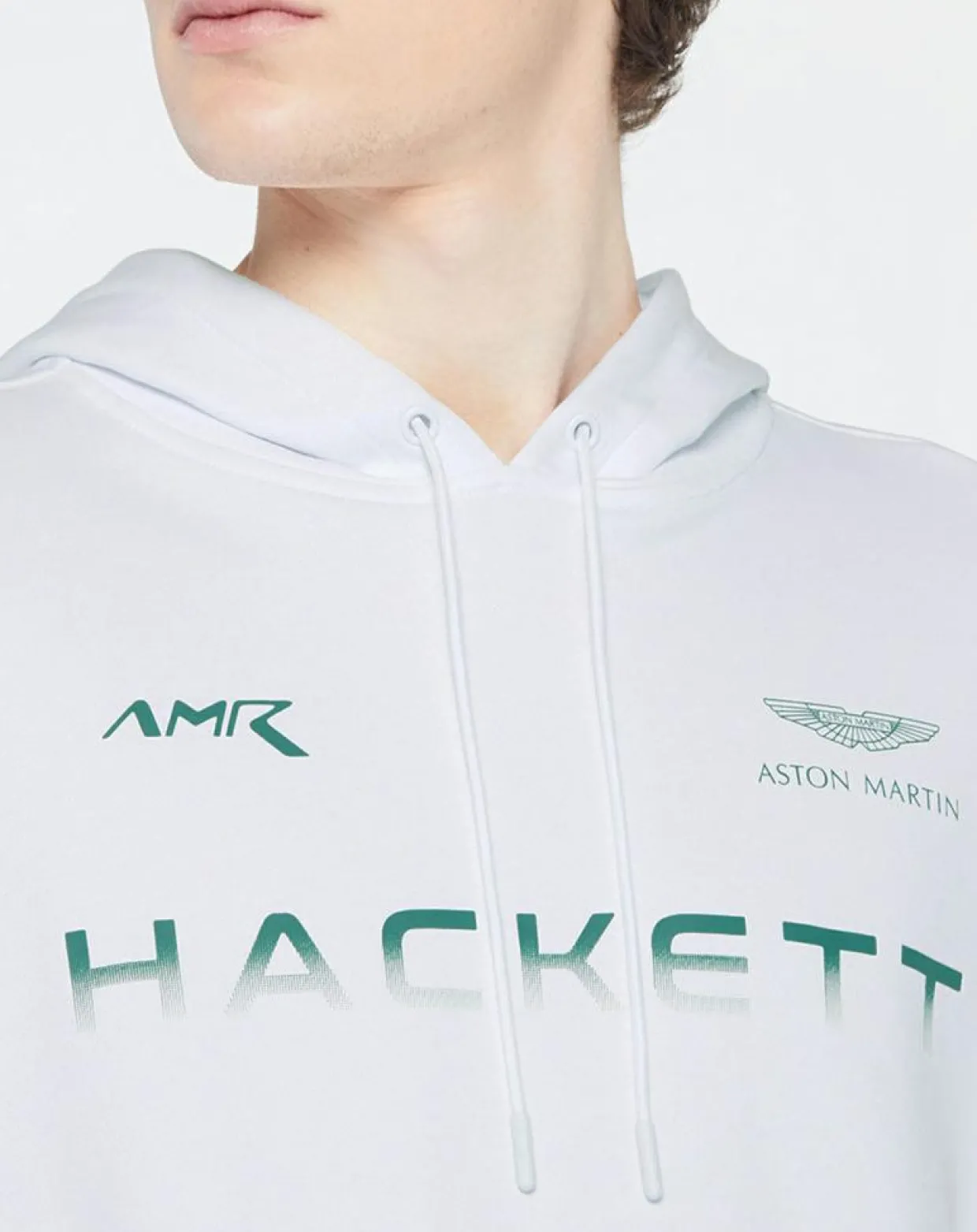Sweat à capuche Aston Martin Racing blanc-Hackett London Online