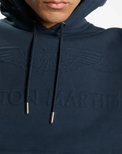 Sweat à capuche Aston Martin Racing bleu marine-Hackett London Hot