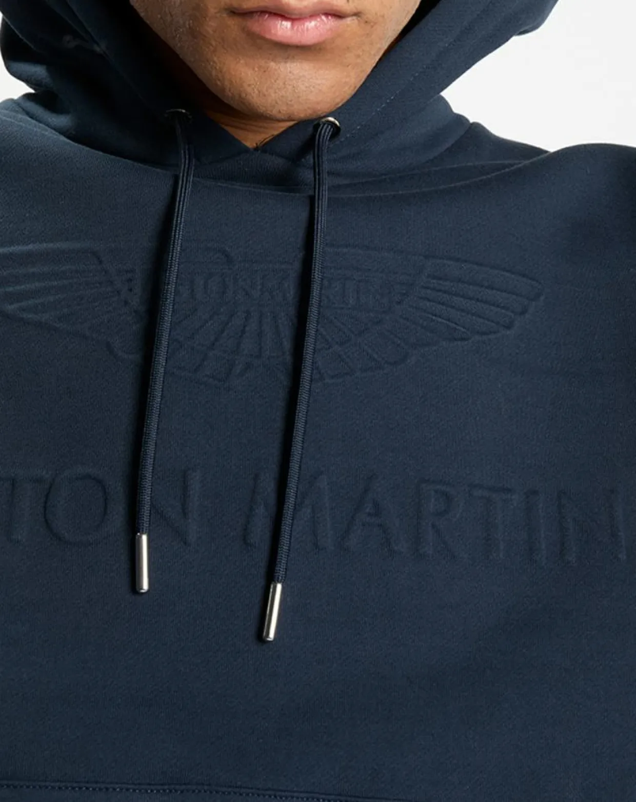 Sweat à capuche Aston Martin Racing bleu marine-Hackett London Hot