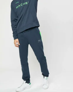 Homme Hackett London Sweats^Sweat à capuche Aston Martin Racing bleu marine/vert