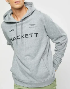 Homme Hackett London Sweats^Sweat à capuche Aston Martin Racing gris