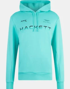 Sweat à capuche Aston Martin Racing bleu moyen-Hackett London Best