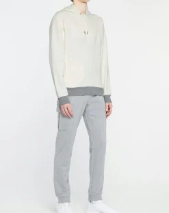 Sweat à capuche blanc-Hackett London Outlet