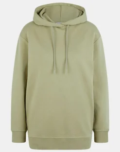 Sweat à capuche en Coton Bio Bahut kaki clair-Galeries Lafayette Discount