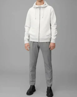 Sweat à Capuche Full Zip gris clair-Marc O'Polo Sale