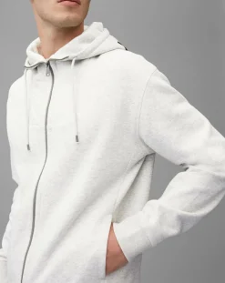 Sweat à Capuche Full Zip gris clair-Marc O'Polo Sale