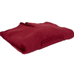 Sweat à Capuche Interieur Sherpa rouge - 118x85x2 cm-Home Deco Factory New