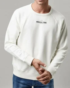 Sweat Archive Coton Organic écru-Marc O'Polo Sale