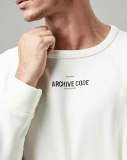 Sweat Archive Coton Organic écru-Marc O'Polo Sale