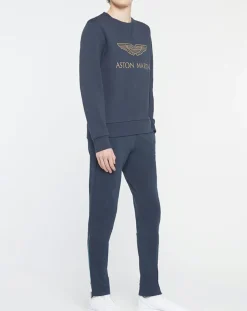 Homme Hackett London Sweats^Sweat Aston Martin Racing bleu marine